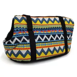 Retro taška pro domácí zvířata - pohodlný a prodyšný batoh pro kočky a psy, velikost: L 55x26x27cm (Retro)