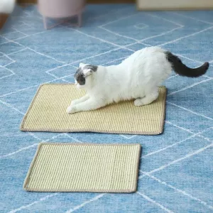 Kočičí škrabadlo na hraní a spánek, dodávka v náhodných barvách, rozměr: 30x40cm Kočičí škrabadlo na hraní a spánek, dodávka v náhodných barvách, rozměr: 30x40cm