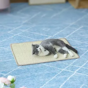 Kočičí škrabadlo na hraní a spánek, dodávka v náhodných barvách, rozměr: 30x40cm Kočičí škrabadlo na hraní a spánek, dodávka v náhodných barvách, rozměr: 30x40cm
