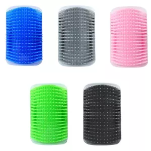 Pet Cat Corner Rub Hair Massage Brush (modrá) Pet Cat Corner Rub Hair Massage Brush (modrá)