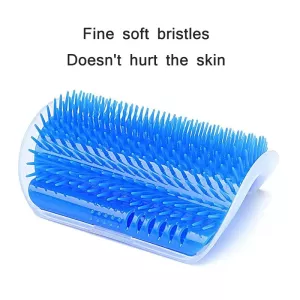 Pet Cat Corner Rub Hair Massage Brush (modrá) Pet Cat Corner Rub Hair Massage Brush (modrá)