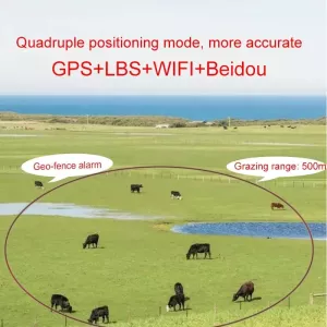 RF-V24 2G Solární GPS Sledovací Locator pro Zvířata s 2G Pamětí RF-V24 2G Solární GPS Sledovací Locator pro Zvířata s 2G Pamětí
