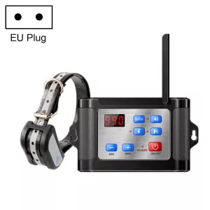 Bezdrátová elektronická ohrada pro domácí zvířata s nočním reflexním límcem (EU Plug) Bezdrátová elektronická ohrada pro domácí zvířata s nočním reflexním límcem (EU Plug)
