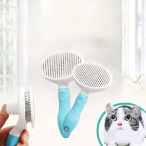 Automatický hřeben na odstranění chlupů pro psy a kočky (zelený)