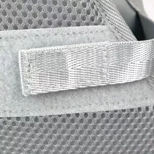 TAILUP Taška pro přenos domácích zvířat, skládací, kožená, světle šedá