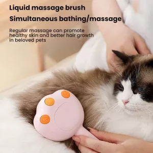 Pet Cleaning Spray Massage Comb (Zelený) - Péče o domácí mazlíčky