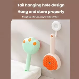 Pet Cleaning Spray Massage Comb (Zelený) - Péče o domácí mazlíčky