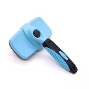 Kartáč na srst pro kočky a psy - 1-Click odstranění chlupů (velikost: L, modrá) Kartáč na srst pro kočky a psy - 1-Click odstranění chlupů (velikost: L, modrá)