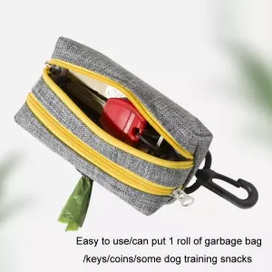 Outdoor Pet Waste Bag - Taška na sběr psího exkrementu (Šedozelená, Dvojitý zip) Outdoor Pet Waste Bag - Taška na sběr psího exkrementu (Šedozelená, Dvojitý zip)
