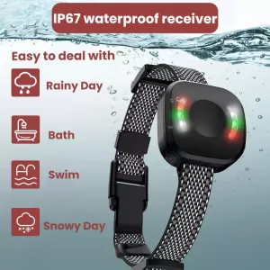 Automatický výcvikový obojek pro psy s dálkovým ovládáním (černý) Automatický výcvikový obojek pro psy s dálkovým ovládáním (černý)