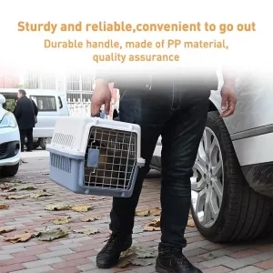 Cestovní box pro domácí zvířata Pet Aviation Box 48x32x30cm (oranžový) TopTechnology Cestovní box pro domácí zvířata Pet Aviation Box 48x32x30cm (oranžový) TopTechnology