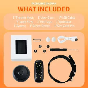 RF-V53 IP67 Vodotěsný GPS obojek pro psy - sledovací zařízení (černé) TopTechnology RF-V53 IP67 Vodotěsný GPS obojek pro psy - sledovací zařízení (černé) TopTechnology