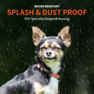 RF-V53 IP67 Vodotěsný GPS obojek pro psy - sledovací zařízení (černé) TopTechnology RF-V53 IP67 Vodotěsný GPS obojek pro psy - sledovací zařízení (černé) TopTechnology