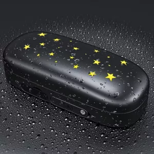 RF-V53 IP67 Vodotěsný GPS obojek pro psy - sledovací zařízení (černé)