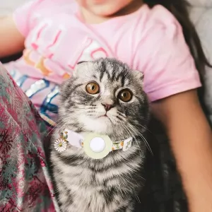 Silikonový obal pro AirTag, malý obojek pro domácí zvířata, psí obojek s rolničkou a fólií (luminiscenční zelená) TopTechnology Silikonový obal pro AirTag, malý obojek pro domácí zvířata, psí obojek s rolničkou a fólií (luminiscenční zelená) TopTechnology