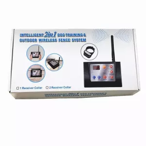 2v1 Smart Bezdrátový Vodotěsný Obušek pro Psy s Obočkem, Model: 420G (AU Plug)