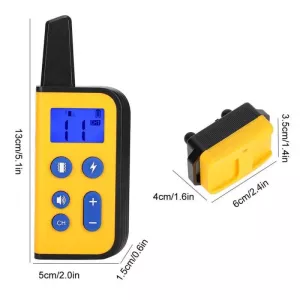 800m Dálkový ovladač pro výcvik psů a zamezení štěkání - elektrický šok, vibrace, pet obojek (černý) TopTechnology 800m Dálkový ovladač pro výcvik psů a zamezení štěkání - elektrický šok, vibrace, pet obojek (černý) TopTechnology