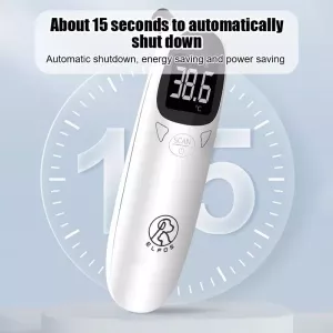 ELOFS EF-07 Digitální teploměr pro psy a kočky s infračerveným měřením (Bílý) TopTechnology ELOFS EF-07 Digitální teploměr pro psy a kočky s infračerveným měřením (Bílý) TopTechnology