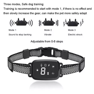 Inteligentní automatický elektrický tréninkový obojek pro psy s dotykovým displejem TopTechnology