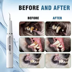 Pet Ultrasonic Teeth Cleaner - Elektrický čistič zubů pro psy a domácí dentální péče (Bílý) TopTechnology Pet Ultrasonic Teeth Cleaner - Elektrický čistič zubů pro psy a domácí dentální péče (Bílý) TopTechnology