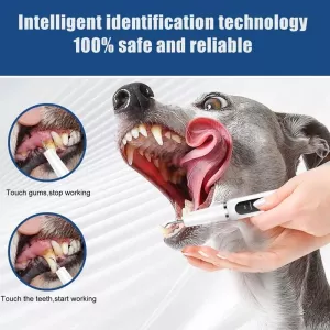 Pet Ultrasonic Teeth Cleaner - Elektrický čistič zubů pro psy a domácí dentální péče (Bílý) TopTechnology Pet Ultrasonic Teeth Cleaner - Elektrický čistič zubů pro psy a domácí dentální péče (Bílý) TopTechnology