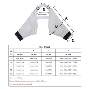 Bederní chránič pro psy, prodyšný, kolenní chránič, přední noha, velikost: L (šedá černá) TopTechnology