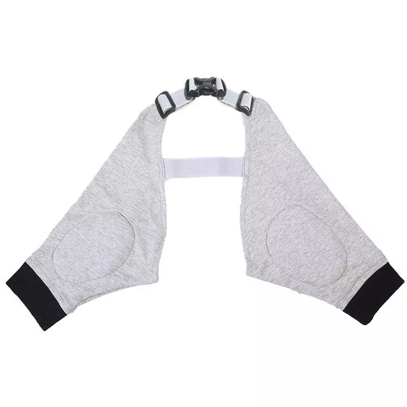 Bederní chránič pro psy, prodyšný, kolenní chránič, přední noha, velikost: L (šedá černá) TopTechnology