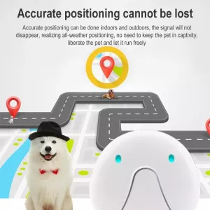 F9 Mini Pet Smart Wear GPS Locator a WIFI Tracker (Bílý) TopTechnology