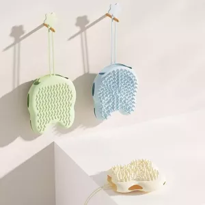 Hřeben na čištění a rozmotávání pro kočky a psy, barva: bílé uši kočky TopTechnology Hřeben na čištění a rozmotávání pro kočky a psy, barva: bílé uši kočky TopTechnology