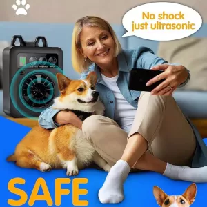 K6 Digitální Inteligentní Ultrazvukové Zařízení pro Kontrolu Štěkání pro Psy (Černé) TopTechnology K6 Digitální Inteligentní Ultrazvukové Zařízení pro Kontrolu Štěkání pro Psy (Černé) TopTechnology