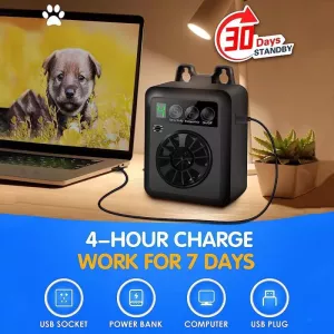 K6 Digitální Inteligentní Ultrazvukové Zařízení pro Kontrolu Štěkání pro Psy (Černé) TopTechnology K6 Digitální Inteligentní Ultrazvukové Zařízení pro Kontrolu Štěkání pro Psy (Černé) TopTechnology