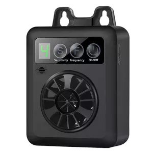 K6 Digitální Inteligentní Ultrazvukové Zařízení pro Kontrolu Štěkání pro Psy (Černé)