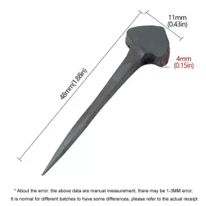 Kovové hřebíky pro opravu kopyt koní - Hřebíky pro podkovy a doplňky pro jezdectví TopTechnology Kovové hřebíky pro opravu kopyt koní - Hřebíky pro podkovy a doplňky pro jezdectví TopTechnology
