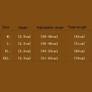 Kožený obojek pro psy, velikost M, 2 * 42 cm (komplexní barva) TopTechnology Kožený obojek pro psy, velikost M, 2 * 42 cm (komplexní barva) TopTechnology