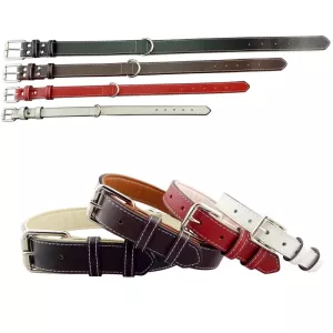 Kožený obojek pro psy, velikost M, 2 * 42 cm (komplexní barva) TopTechnology Kožený obojek pro psy, velikost M, 2 * 42 cm (komplexní barva) TopTechnology