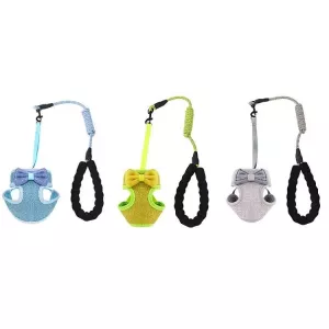 Nastavitelné vodítko pro kočky Bow Vest (šedé) TopTechnology Nastavitelné vodítko pro kočky Bow Vest (šedé) TopTechnology