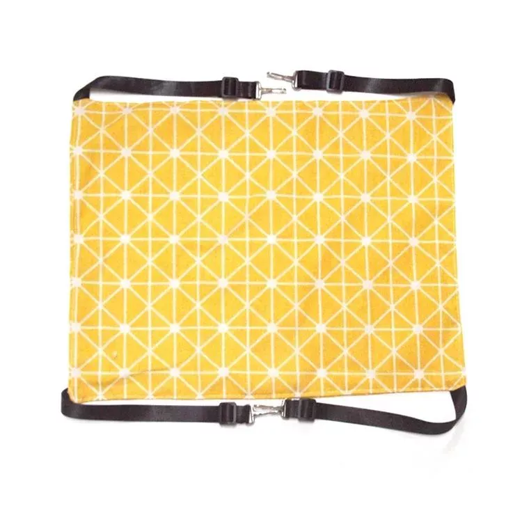 PE-160 Visící kočka zavěšená houpací síť, nastavitelná délka, velikost: M (Žlutá geometrie) TopTechnology