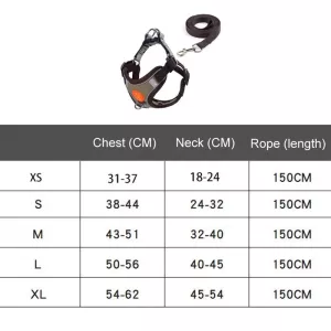 Reflexní hrudní popruh pro psy - vestový styl, barva: Mesh Cyan (L) TopTechnology