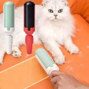 Snímač chlupů pro kočky - statický adsorpční válec na odstraňování chlupů (Červený) TopTechnology Snímač chlupů pro kočky - statický adsorpční válec na odstraňování chlupů (Červený) TopTechnology