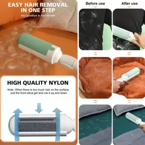 Snímač chlupů pro kočky - statický adsorpční válec na odstraňování chlupů (Červený) TopTechnology Snímač chlupů pro kočky - statický adsorpční válec na odstraňování chlupů (Červený) TopTechnology