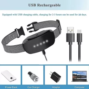 Trenér psů Touch Stop Bark - proti štěkání (černý) TopTechnology Trenér psů Touch Stop Bark - proti štěkání (černý) TopTechnology