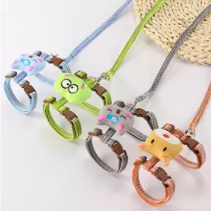 Vodítko pro kočky s nastavitelným designem a ochranou proti útěku, velikost L (šedé) TopTechnology Vodítko pro kočky s nastavitelným designem a ochranou proti útěku, velikost L (šedé) TopTechnology