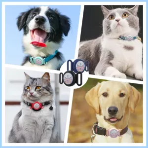 Vodotěsný silikonový obal pro lokalizátor AirTag na obojek domácího mazlíčka (Tmavě modrý) TopTechnology Vodotěsný silikonový obal pro lokalizátor AirTag na obojek domácího mazlíčka (Tmavě modrý) TopTechnology