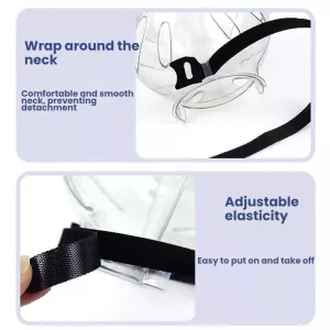 Obojek pro kočky Cat Space Hood Anti-Bite + druhá generace krytu nohou, světle modrý, malý TopTechnology