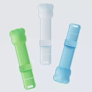 Pet Feeder Squeezes Cat Snack Tableware (Modrá) TopTechnology