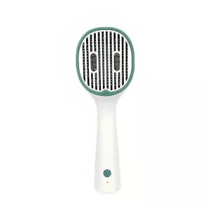 Pets Floating Hair Removal Brush Sterilize Cleaning Comb (Tmavě Zelený)