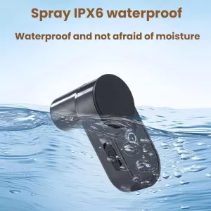 Šamponovací rukavice pro kočky s postřikovačem (černé) TopTechnology