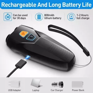 Ultrazvukový odpuzovač psů - Stop Barker, černý TopTechnology Ultrazvukový odpuzovač psů - Stop Barker, černý TopTechnology