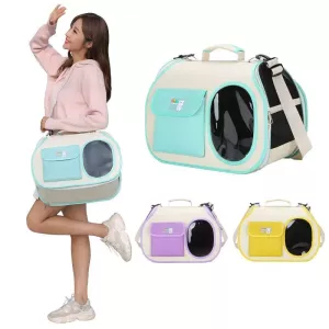Crossbody Taška pro Domácí Zvířata - Kocouři a Psi, Venkovní Přenosná Taška, Jednoduchý Ramenní Popruh (Fialová) TopTechnology Crossbody Taška pro Domácí Zvířata - Kocouři a Psi, Venkovní Přenosná Taška, Jednoduchý Ramenní Popruh (Fialová) TopTechnology