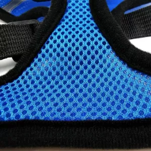 Hrudní popruh pro malé a střední psy a kočky, prodyšný, velikost M (modrý) TopTechnology Hrudní popruh pro malé a střední psy a kočky, prodyšný, velikost M (modrý) TopTechnology